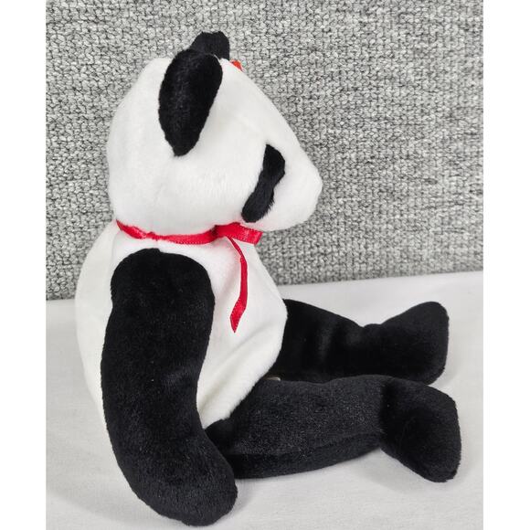 TY BEANIE BABY “FORTUNE” THE PANDA – 1997 RETIRED PLUSH W/ TAG COLLECTOR EDITION - Picture 3 of 10